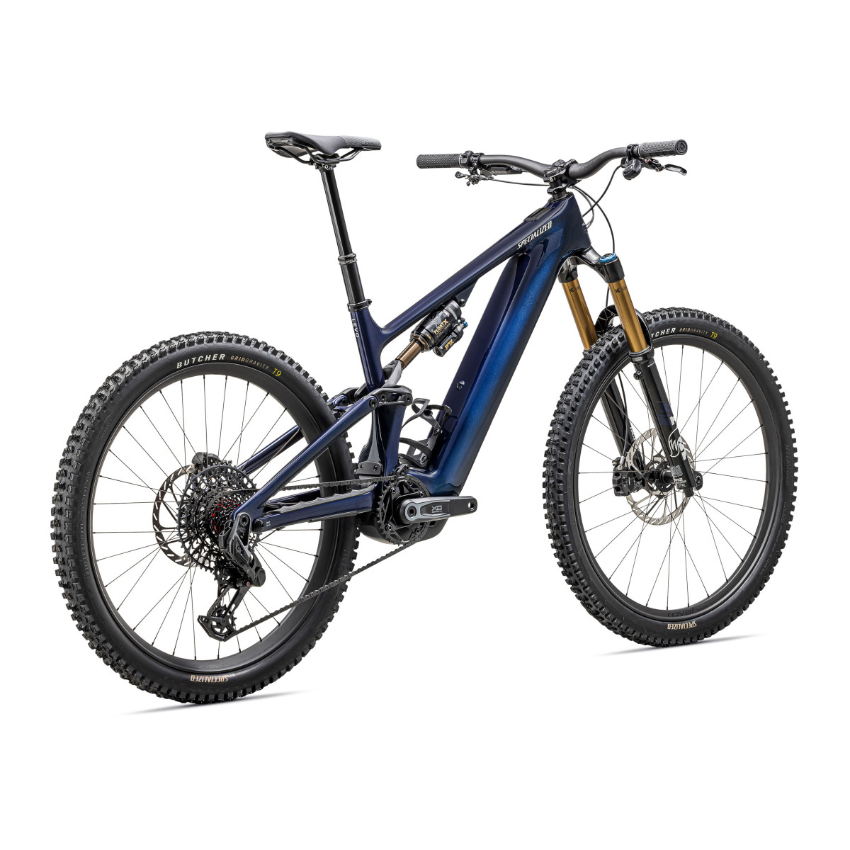 Specialized Turbo Levo 4 Pro elektrovelosipēds | Gloss Blue Onyx - Dark Navy - Birch