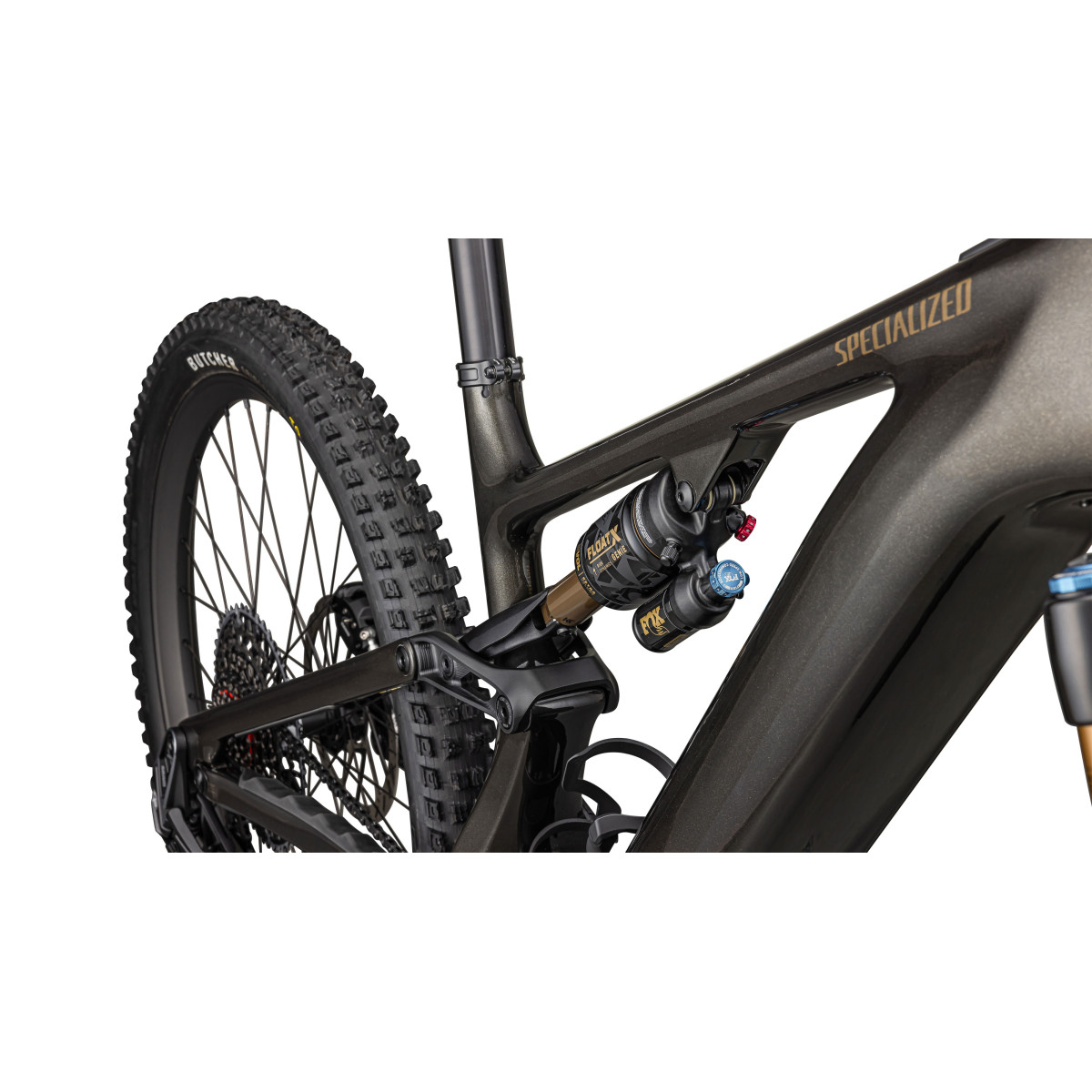 Specialized Turbo Levo 4 Pro elektrovelosipēds | Gloss Metallic Obsidian - Burnt Gold Metallic
