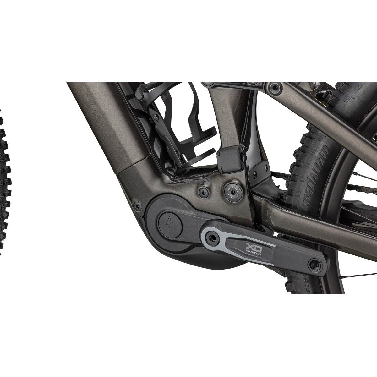 Specialized Turbo Levo 4 Pro elektrovelosipēds | Gloss Metallic Obsidian - Burnt Gold Metallic