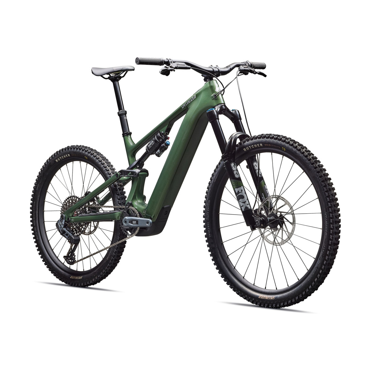 Specialized Turbo Levo 4 Expert elektrovelosipēds | Gloss Cypress Metallic - Silver Dust