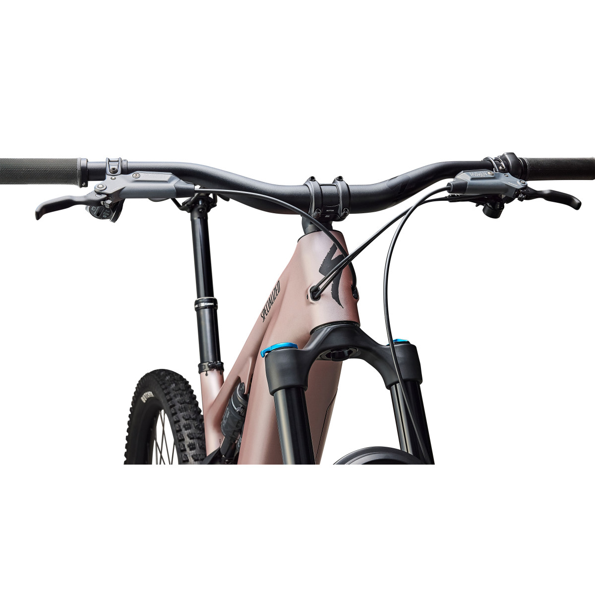 Specialized Turbo Levo 4 Comp elektrovelosipēds | Satin Champagne - Metallic Obsidian