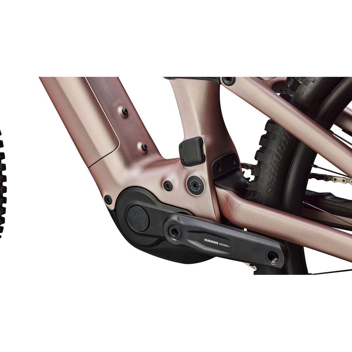 Specialized Turbo Levo 4 Comp elektrovelosipēds | Satin Champagne - Metallic Obsidian