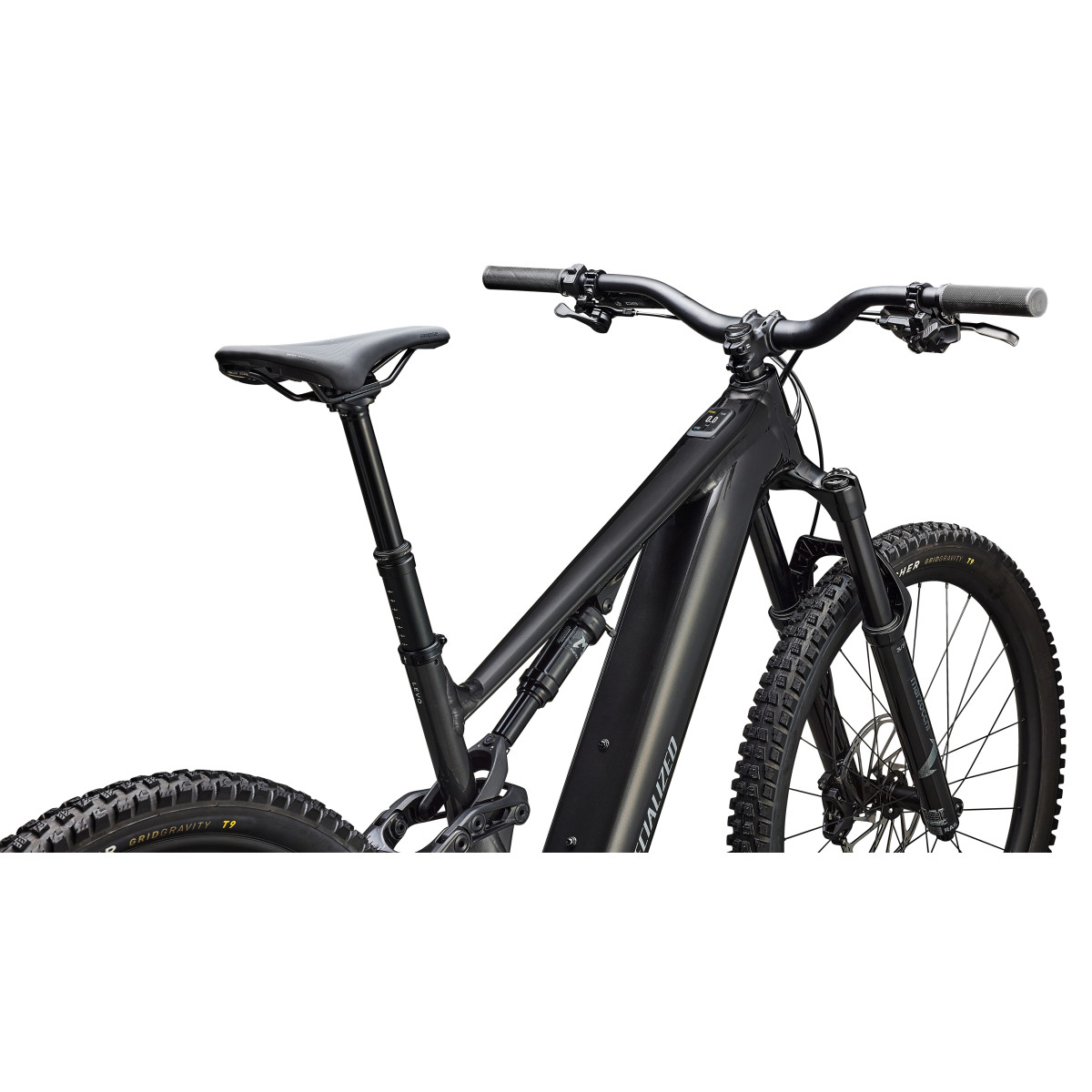 Specialized Turbo Levo 4 Comp Alloy elektrovelosipēds | Gloss Metallic Obsidian - Silver Dust