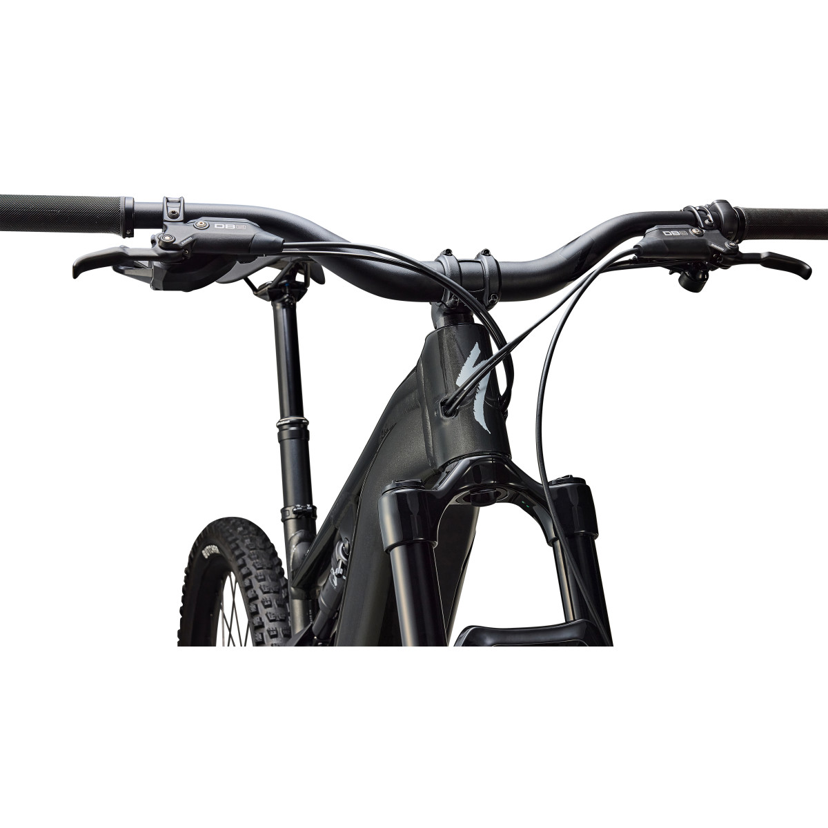 Specialized Turbo Levo 4 Comp Alloy elektrovelosipēds | Gloss Metallic Obsidian - Silver Dust