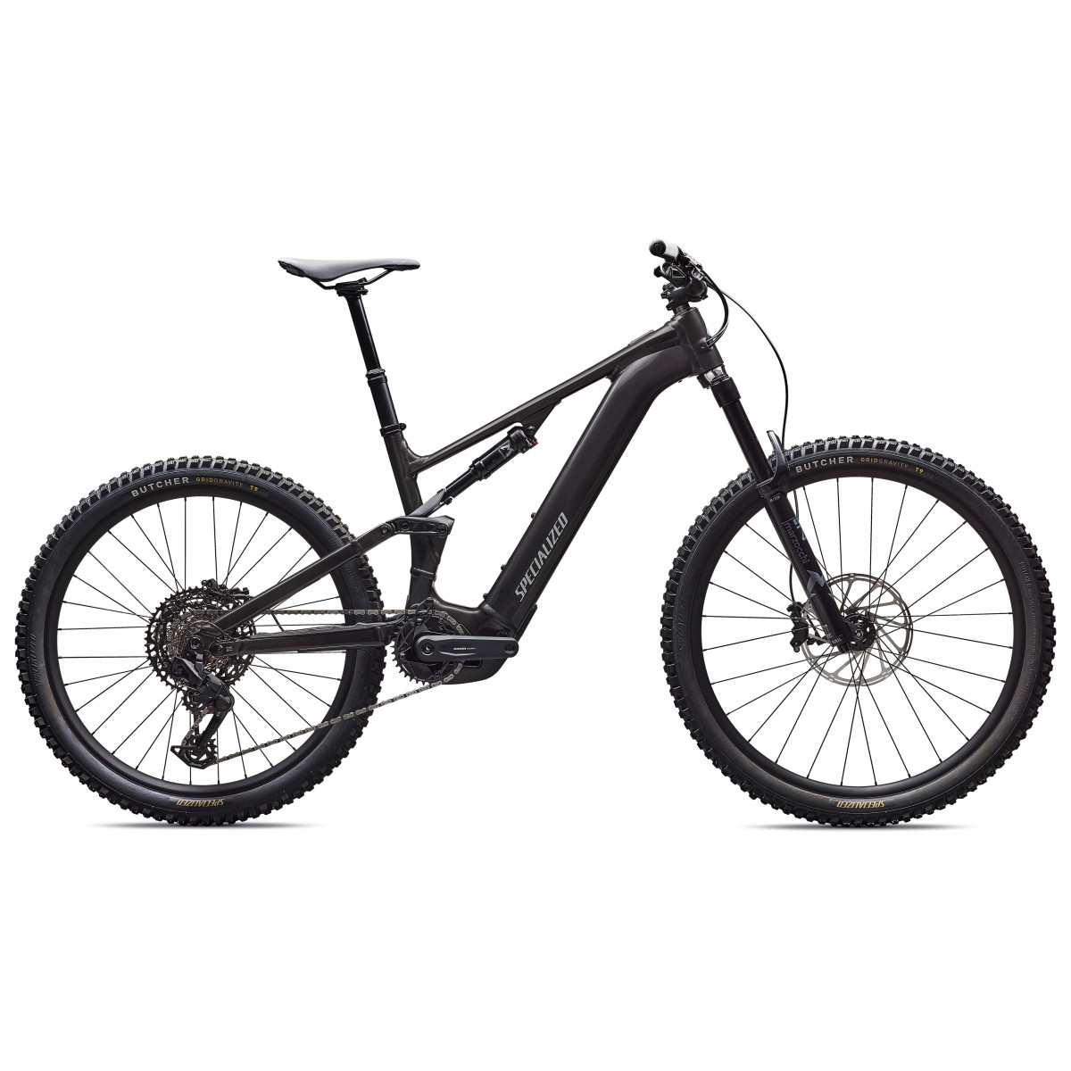 Specialized Turbo Levo 4 Comp Alloy elektrovelosipēds | Gloss Metallic Obsidian - Silver Dust