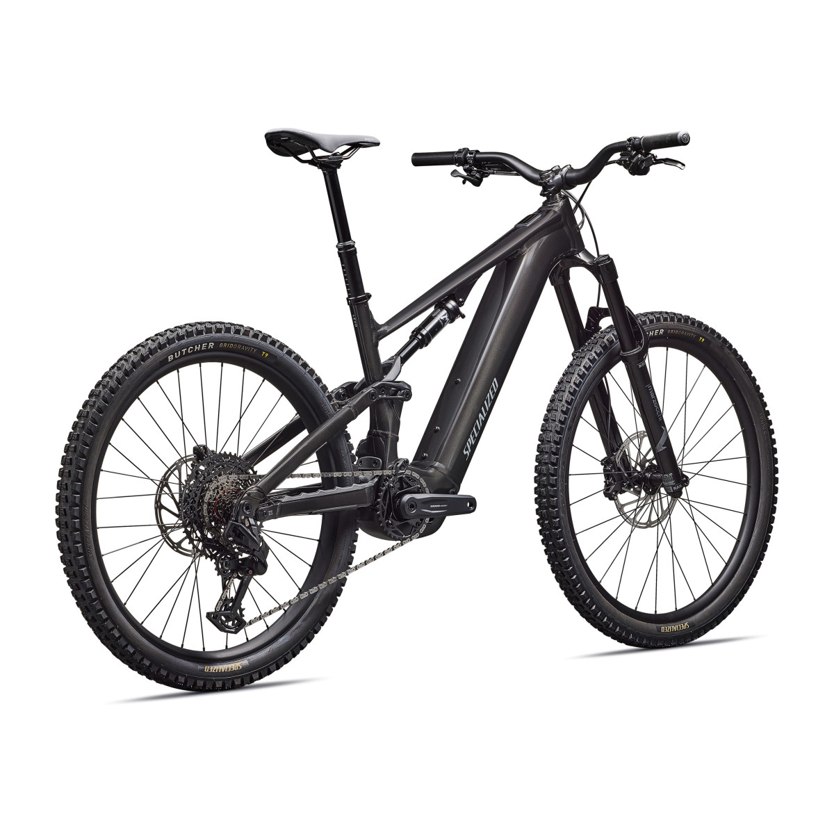 Specialized Turbo Levo 4 Comp Alloy elektrovelosipēds | Gloss Metallic Obsidian - Silver Dust