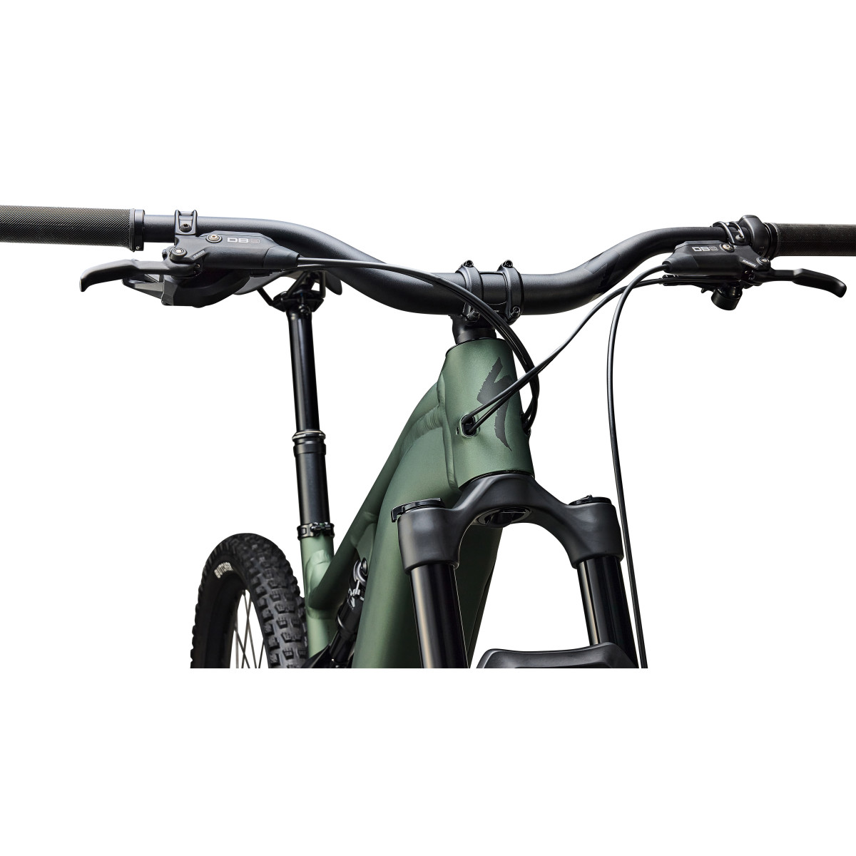 Specialized Turbo Levo 4 Comp Alloy elektrovelosipēds | Satin Cypress Metallic - Dark Moss Green
