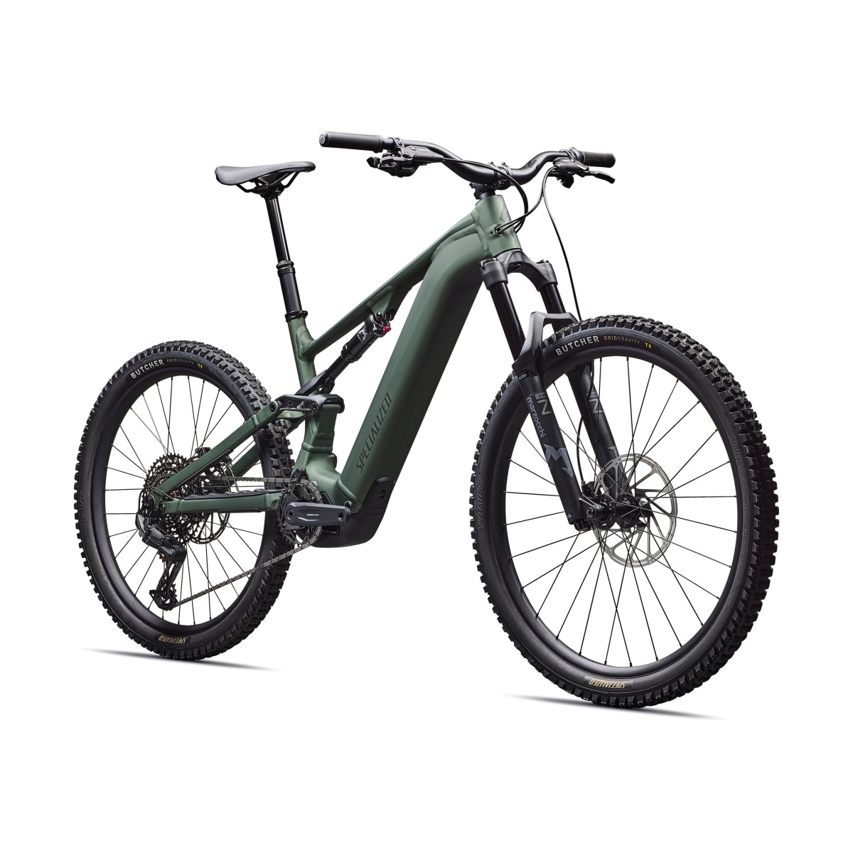 Specialized Turbo Levo 4 Comp Alloy elektrovelosipēds | Satin Cypress Metallic - Dark Moss Green