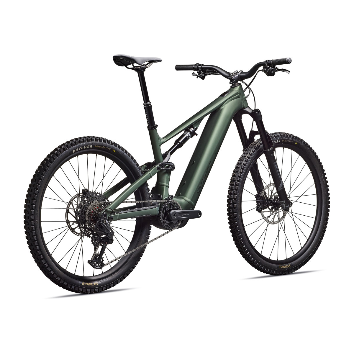Specialized Turbo Levo 4 Comp Alloy elektrovelosipēds | Satin Cypress Metallic - Dark Moss Green