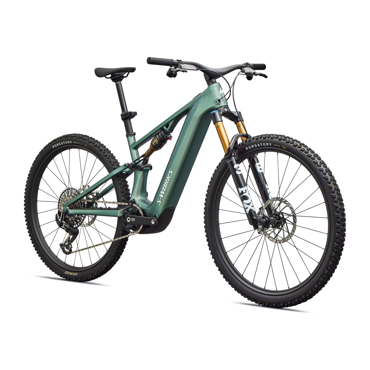 S-Works Turbo Levo R elektrovelosipēds | Gloss Premium Fjord Metallic