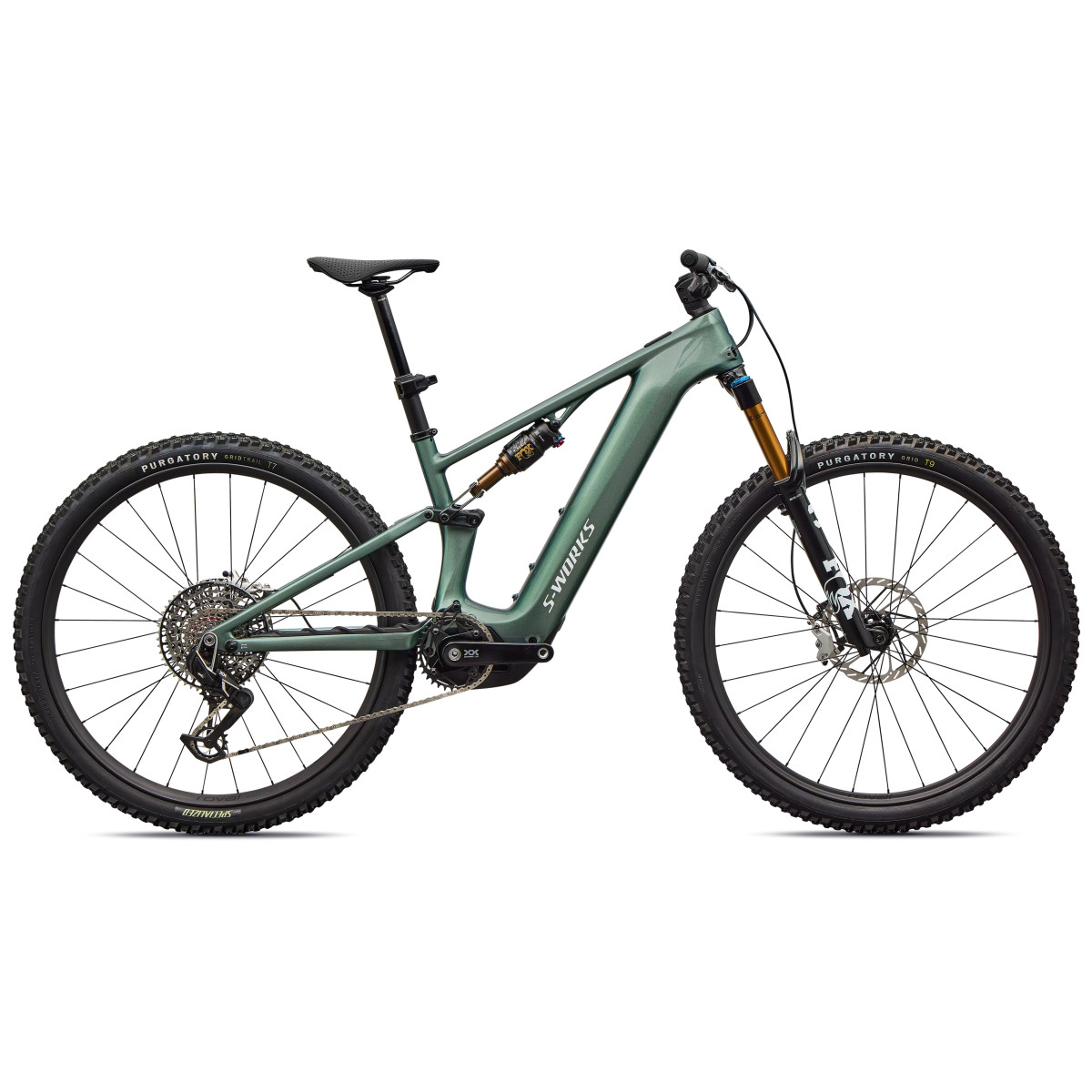 S-Works Turbo Levo R elektrovelosipēds | Gloss Premium Fjord Metallic