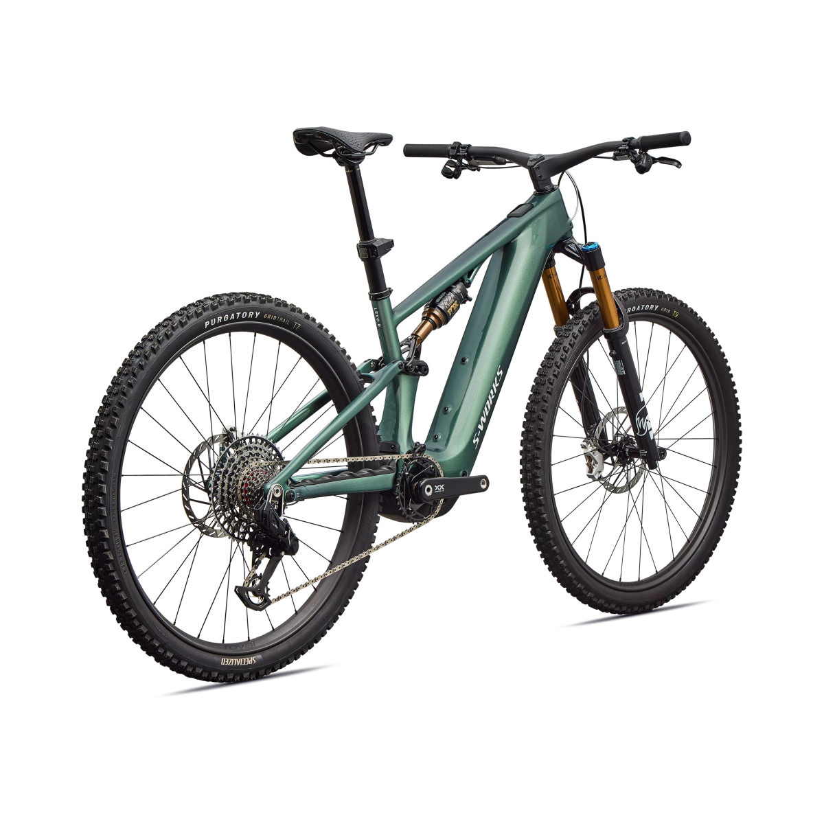 S-Works Turbo Levo R elektrovelosipēds | Gloss Premium Fjord Metallic