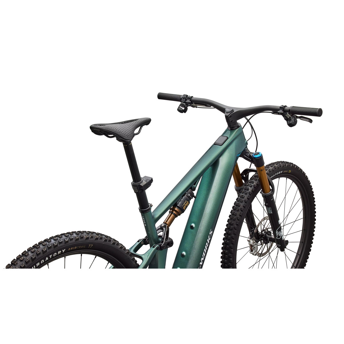 S-Works Turbo Levo R elektrovelosipēds | Gloss Premium Fjord Metallic