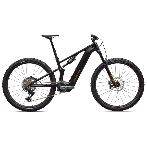 Specialized Turbo Levo R Expert elektrovelosipēds | Gloss Carbon - Burnt Gold Metallic