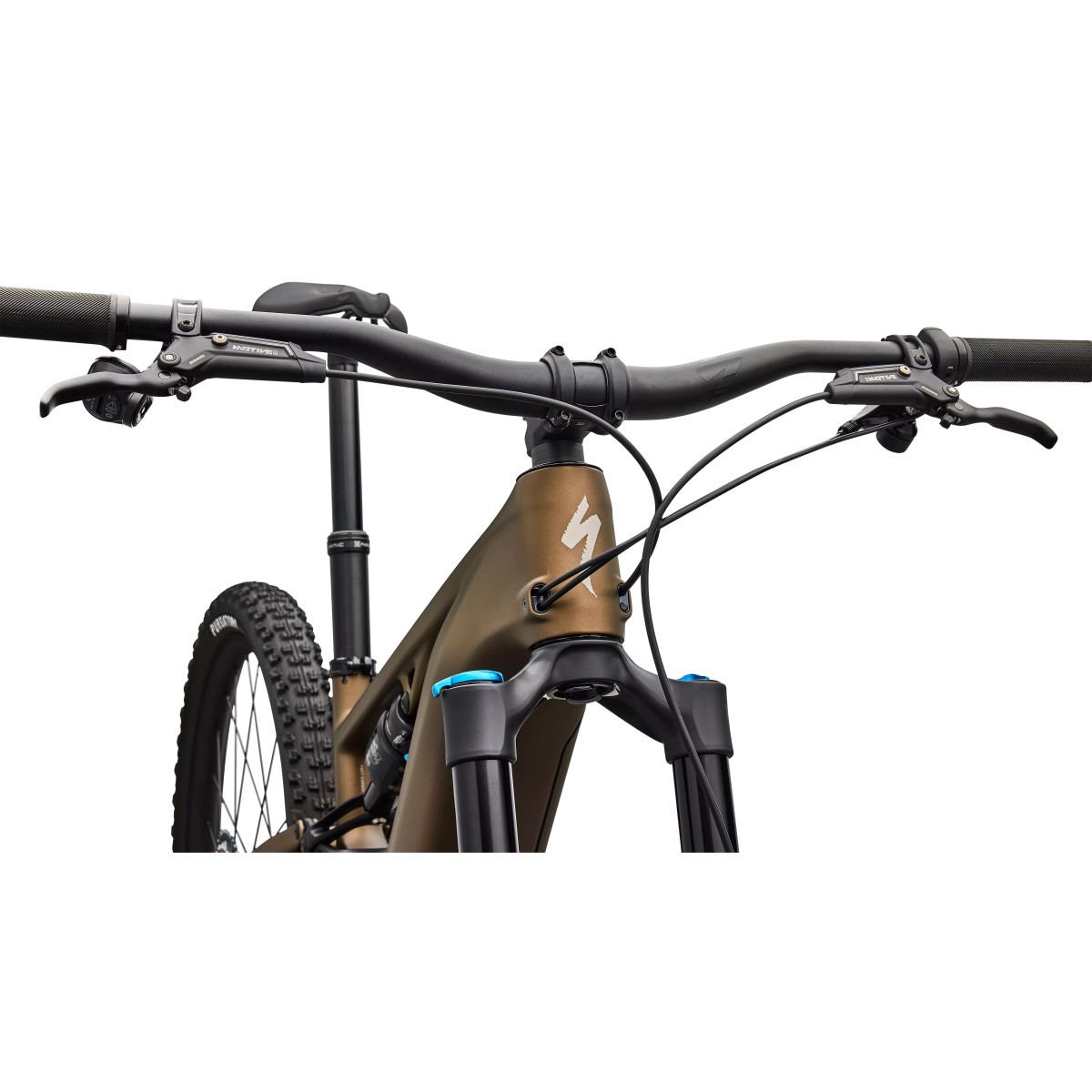 Specialized Turbo Levo R Comp elektrovelosipēds | Satin Burnt Gold Metallic - Sandstone Metallic
