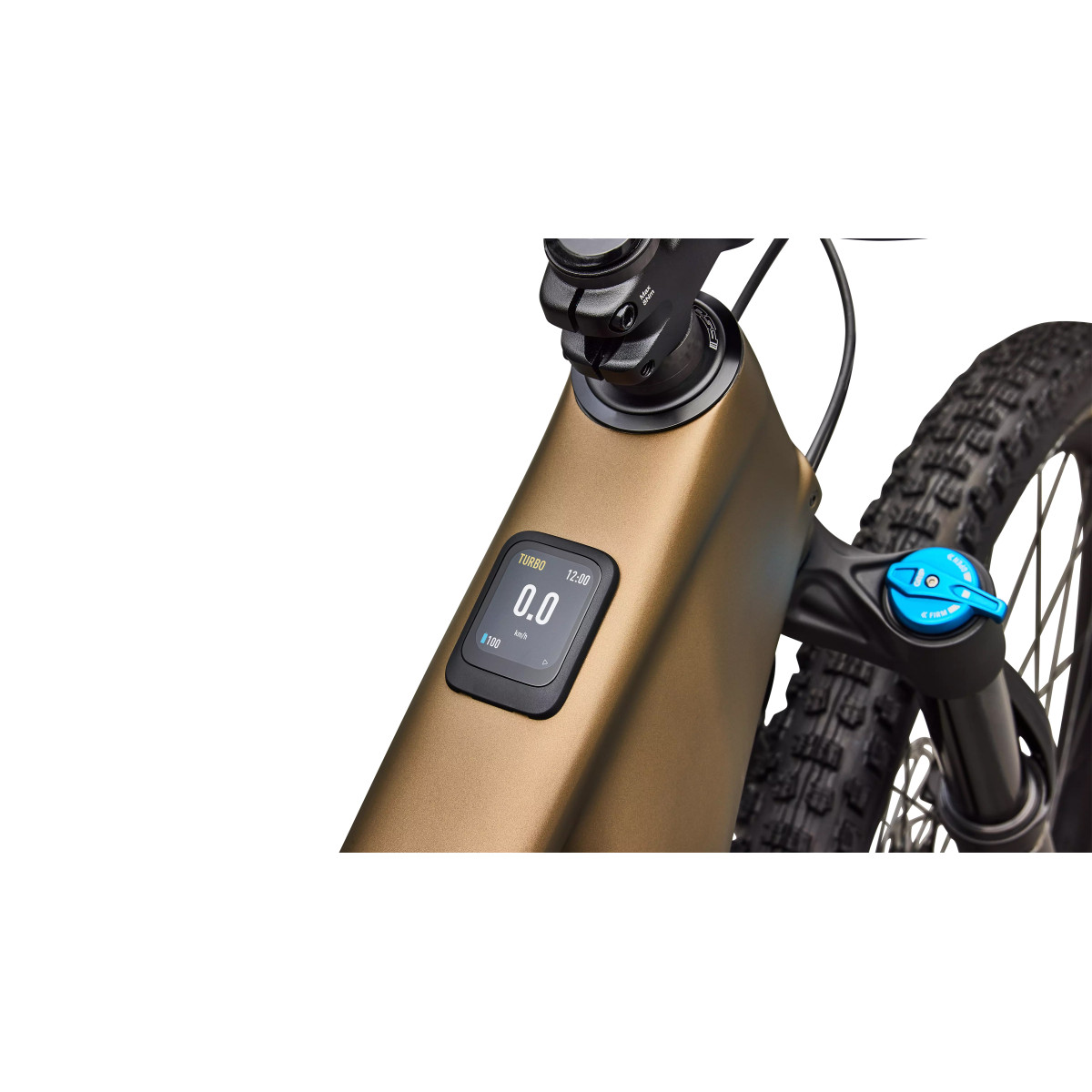 Specialized Turbo Levo R Comp elektrovelosipēds | Satin Burnt Gold Metallic - Sandstone Metallic