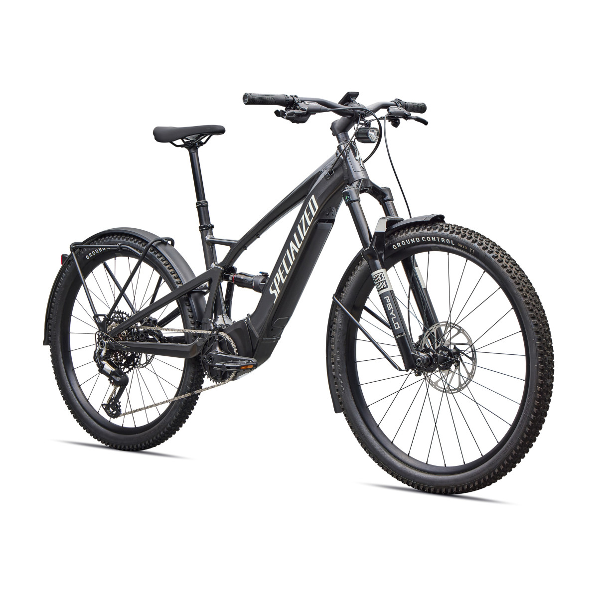 Specialized Turbo Tero X 6.0 elektrovelosipēds | 27.5/27.5" | Gloss Metallic Obsidian - Birch White