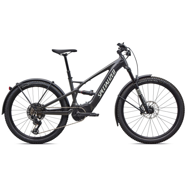 Specialized Turbo Tero X 6.0 elektrovelosipēds | 27.5/27.5" | Gloss Metallic Obsidian - Birch White