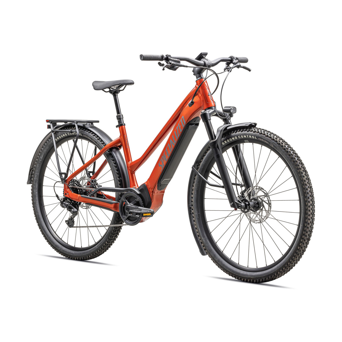 Specialized Turbo Tero 4.0 Step-Through EQ elektrovelosipēds | Gloss Redwood - Satin Black Reflective
