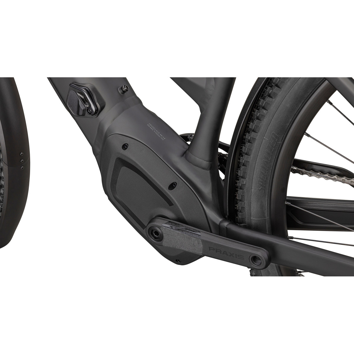 Specialized Turbo Tero 4.0 Step-Through EQ elektrovelosipēds | Satin Black - Black Reflective