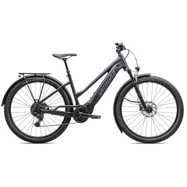Specialized Turbo Tero 4.0 Step-Through EQ elektrovelosipēds | Satin Black - Black Reflective