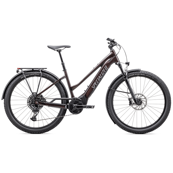 Specialized Turbo Tero 5.0 EQ Step-Through elektrovelosipēds | Red Onyx - Smoke