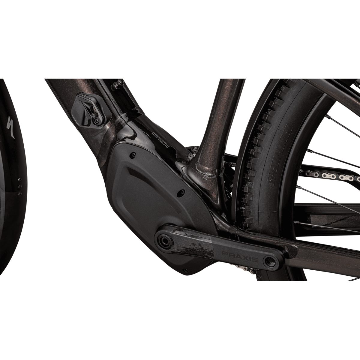 Specialized Turbo Tero 5.0 EQ elektrovelosipēds | Red Onyx - Smoke