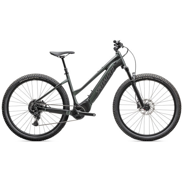 Specialized Turbo Tero 4.0 elektrovelosipēds Step-Through | Ozolzaļa metāliska - Smoke