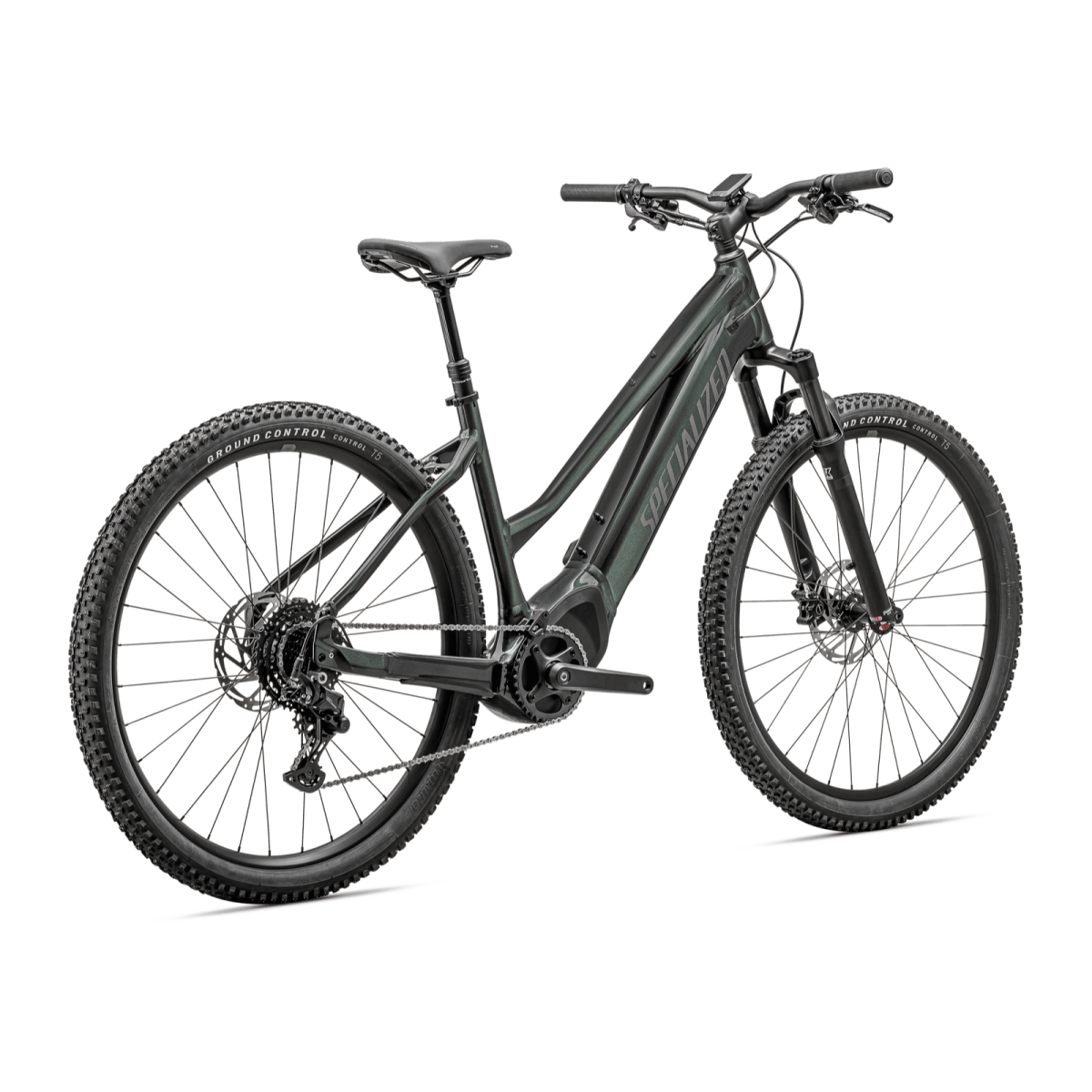 Specialized Turbo Tero 4.0 elektrovelosipēds Step-Through | Ozolzaļa metāliska - Smoke
