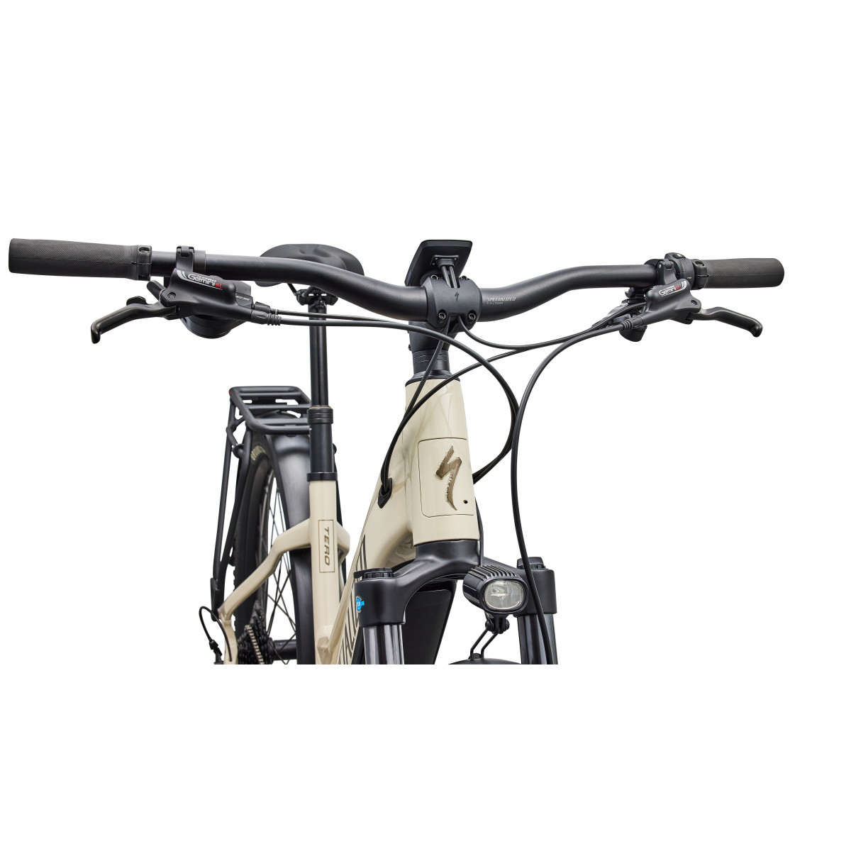 Specialized Turbo Tero 4.0 EQ Step-Through elektrovelosipēds | Gloss White Mountains - Gunmetal