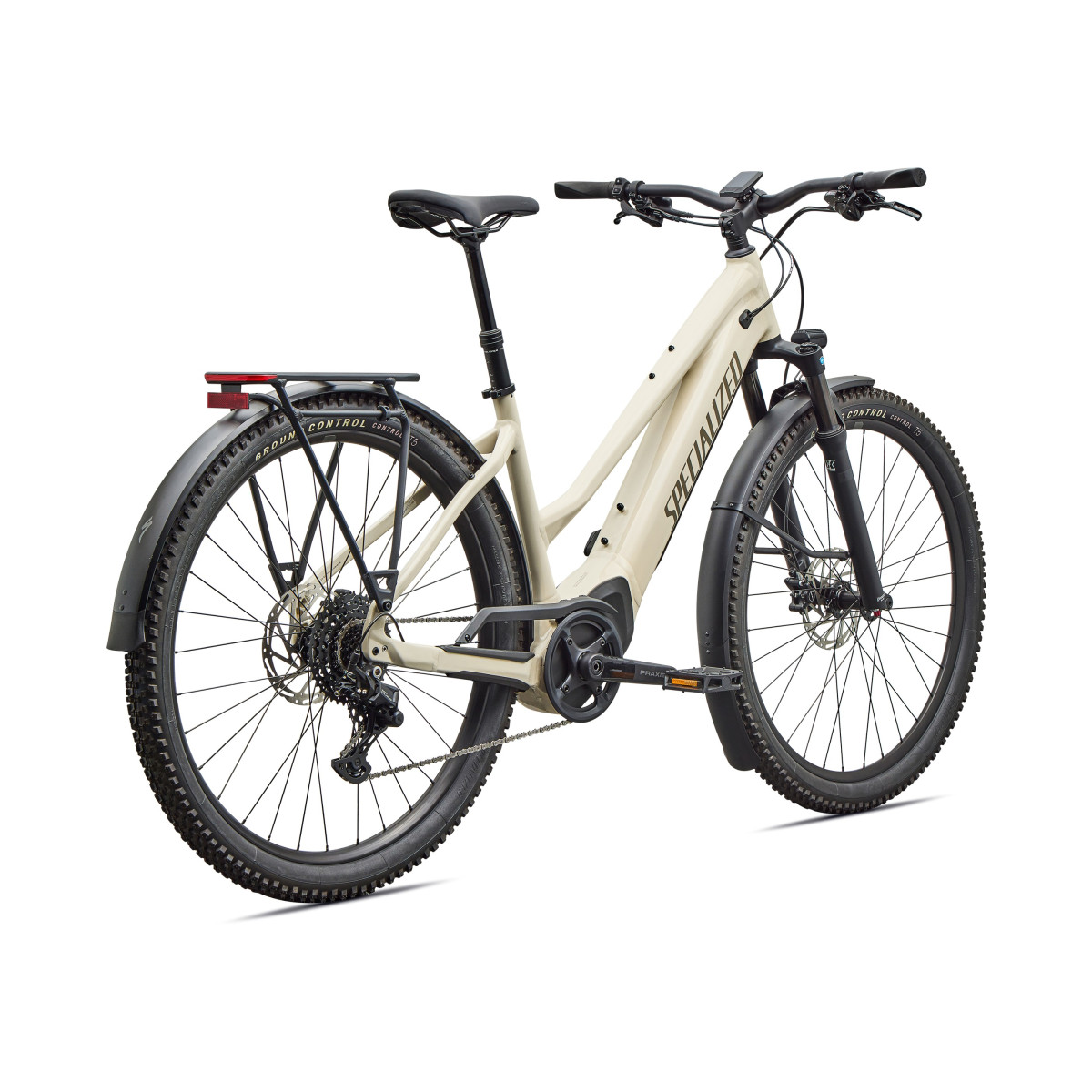 Specialized Turbo Tero 4.0 EQ Step-Through elektrovelosipēds | Gloss White Mountains - Gunmetal