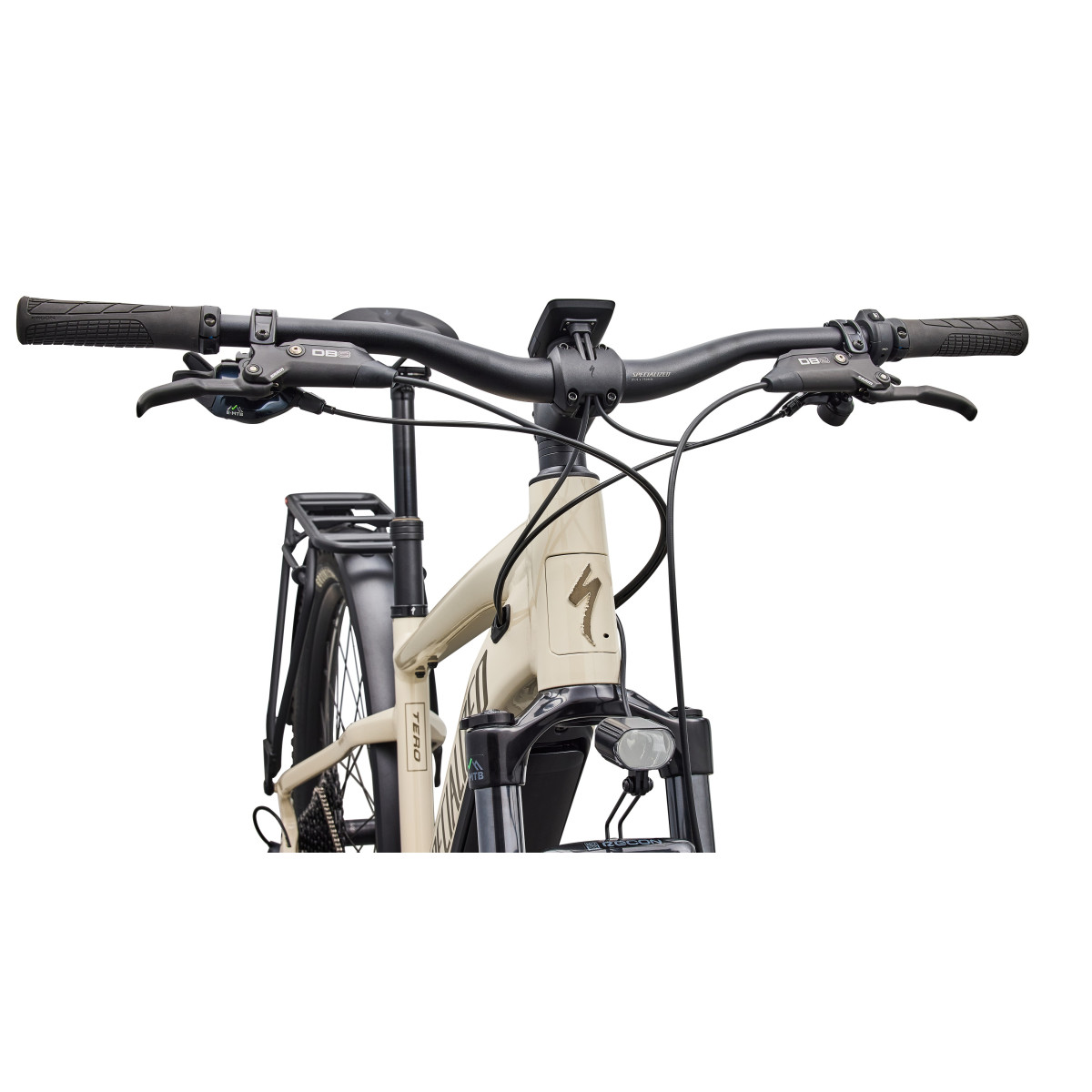 Specialized Turbo Tero 5.0 EQ elektrovelosipēds | Gloss White Mountains - Gunmetal