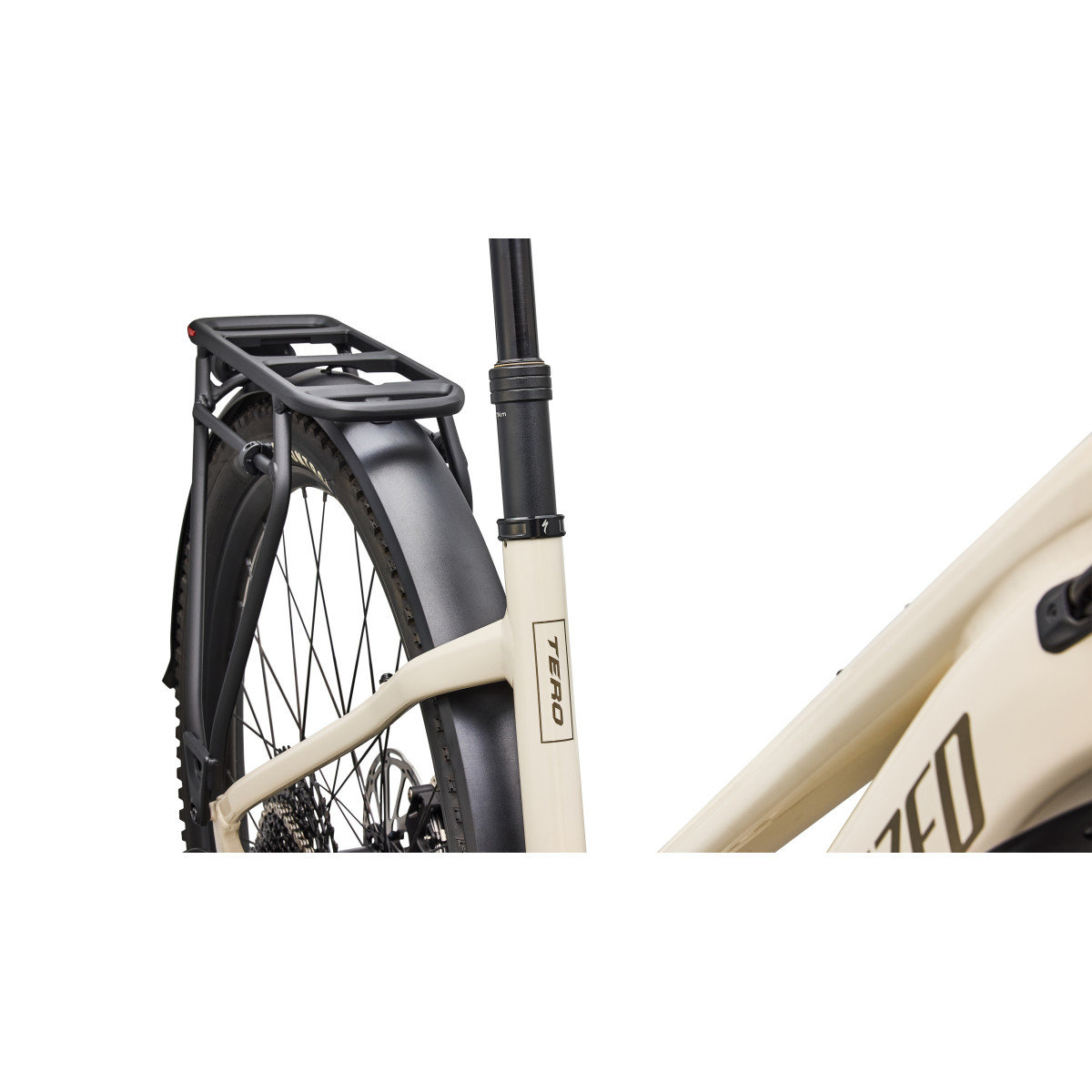 Specialized Turbo Tero 5.0 EQ Step-Through elektrovelosipēds | Gloss White Mountains - Gunmetal