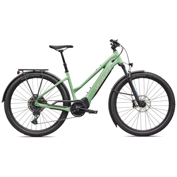 Specialized Turbo Tero 5.0 EQ Step-Through elektrovelosipēds | Gloss Pistachio - Dolomite