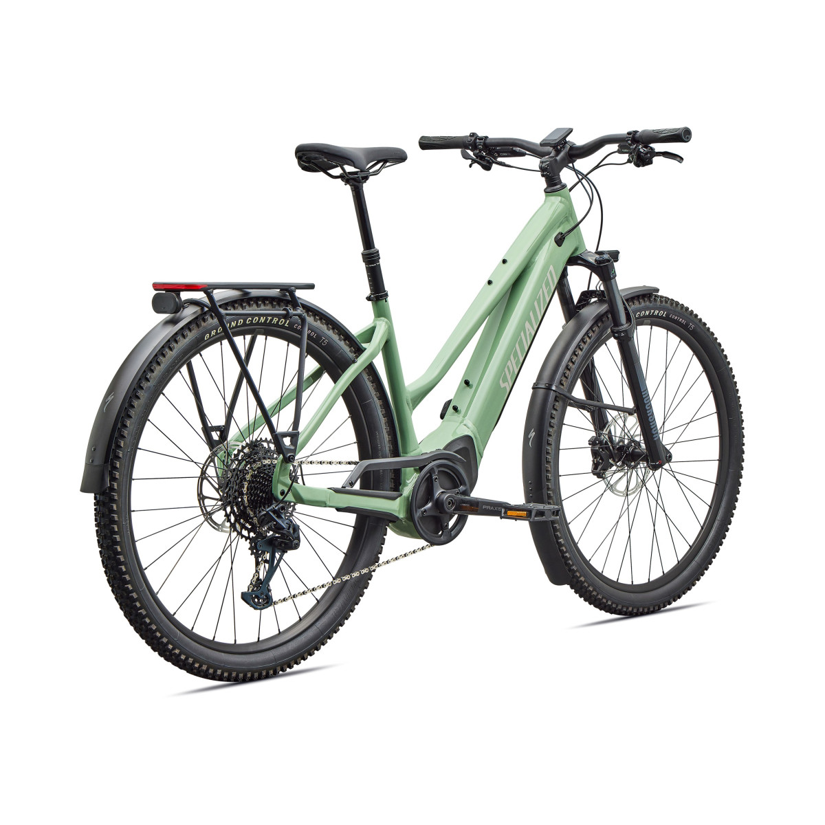 Specialized Turbo Tero 5.0 EQ Step-Through elektrovelosipēds | Gloss Pistachio - Dolomite