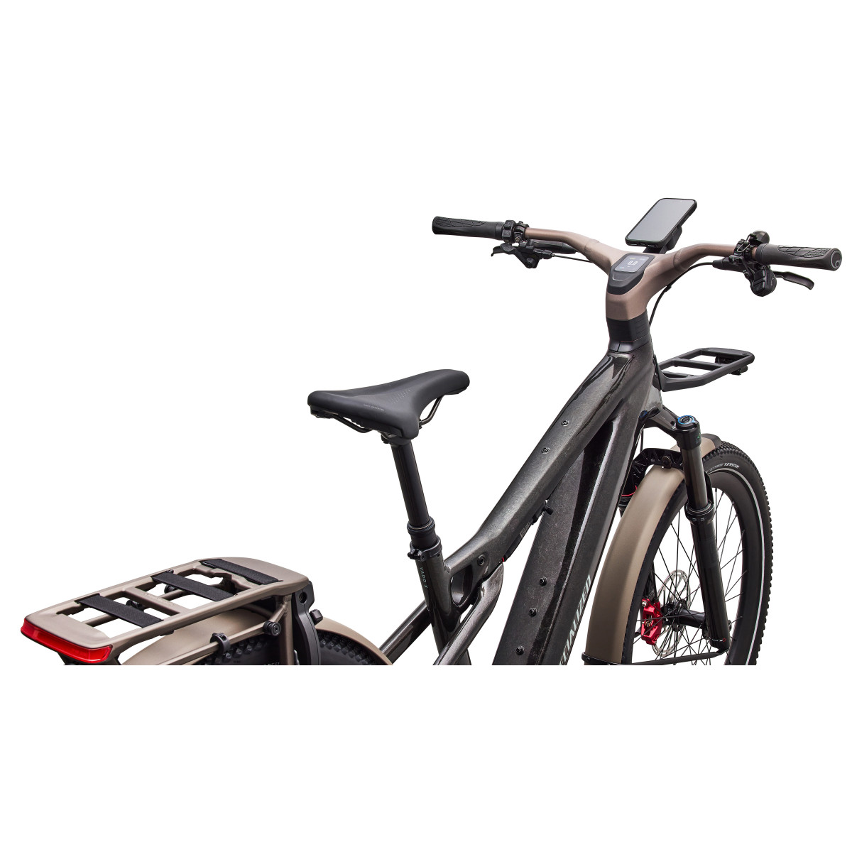 Specialized Turbo Vado 3 X 6.0 elektrovelosipēds | Gloss Warm Smoke - Agave Grey