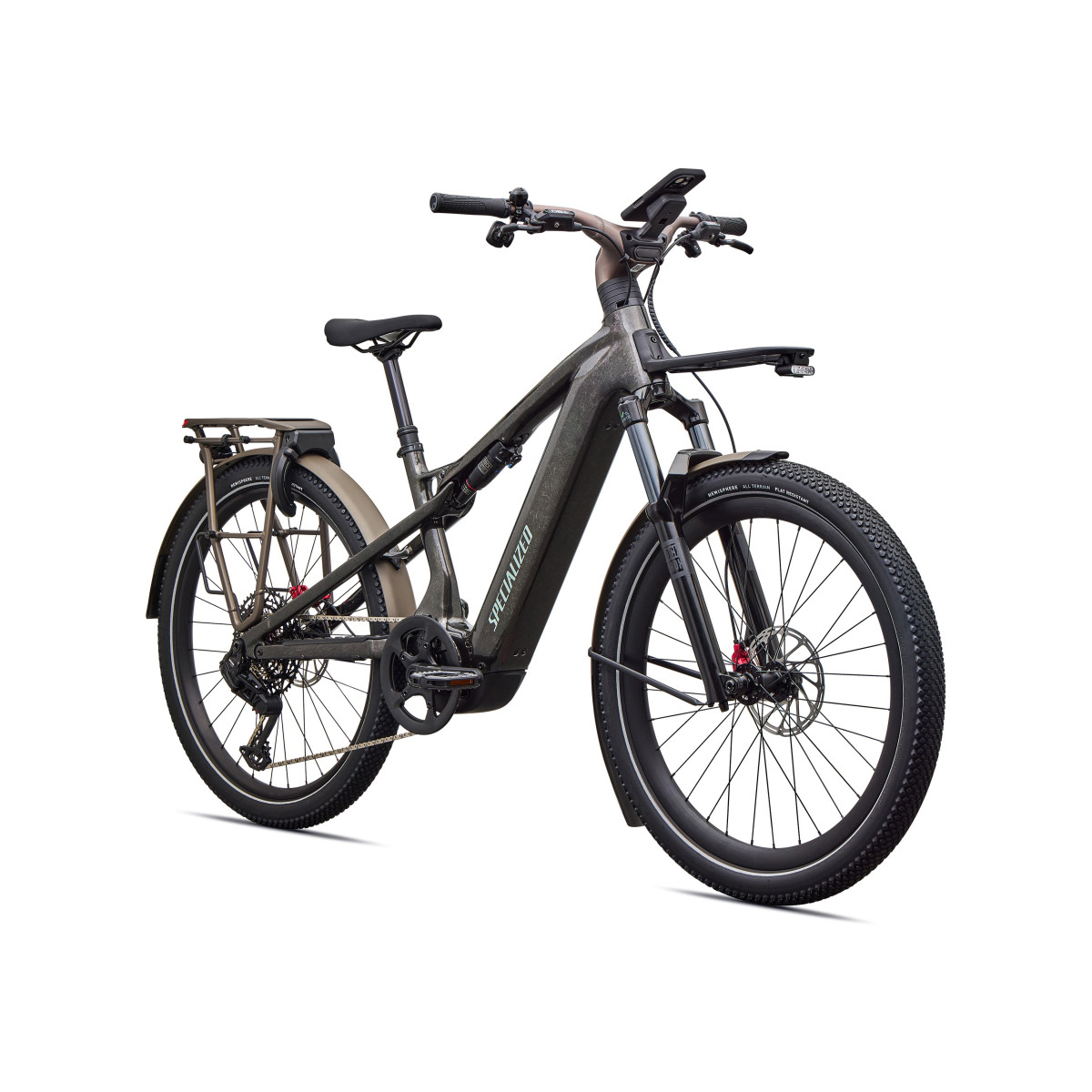Specialized Turbo Vado 3 X 6.0 elektrovelosipēds | Gloss Warm Smoke - Agave Grey