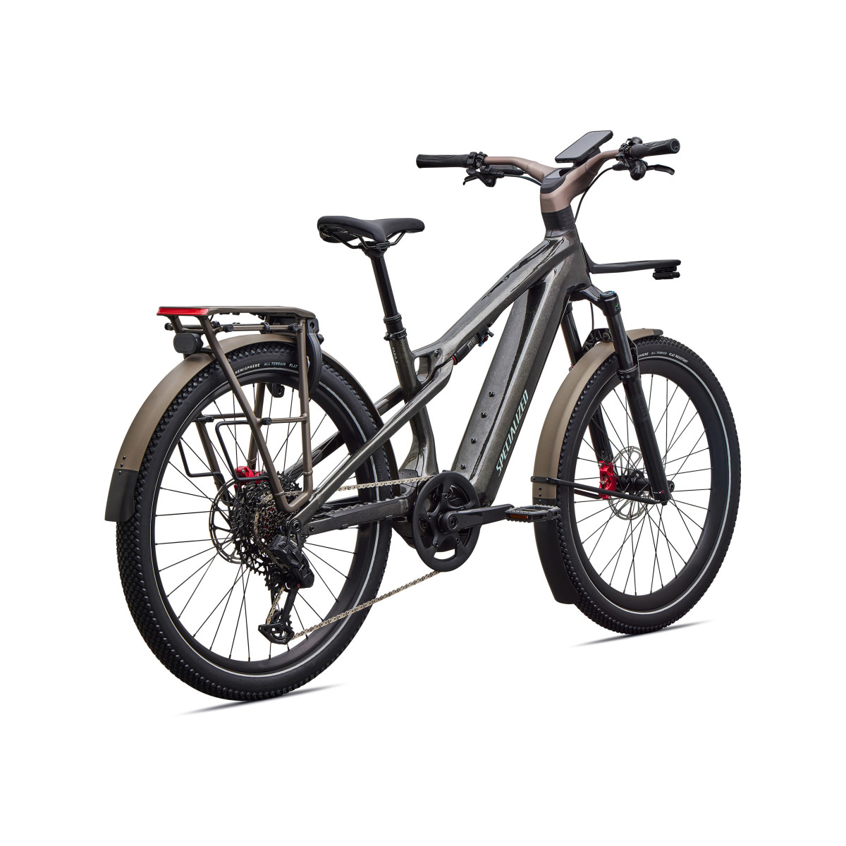 Specialized Turbo Vado 3 X 6.0 elektrovelosipēds | Gloss Warm Smoke - Agave Grey