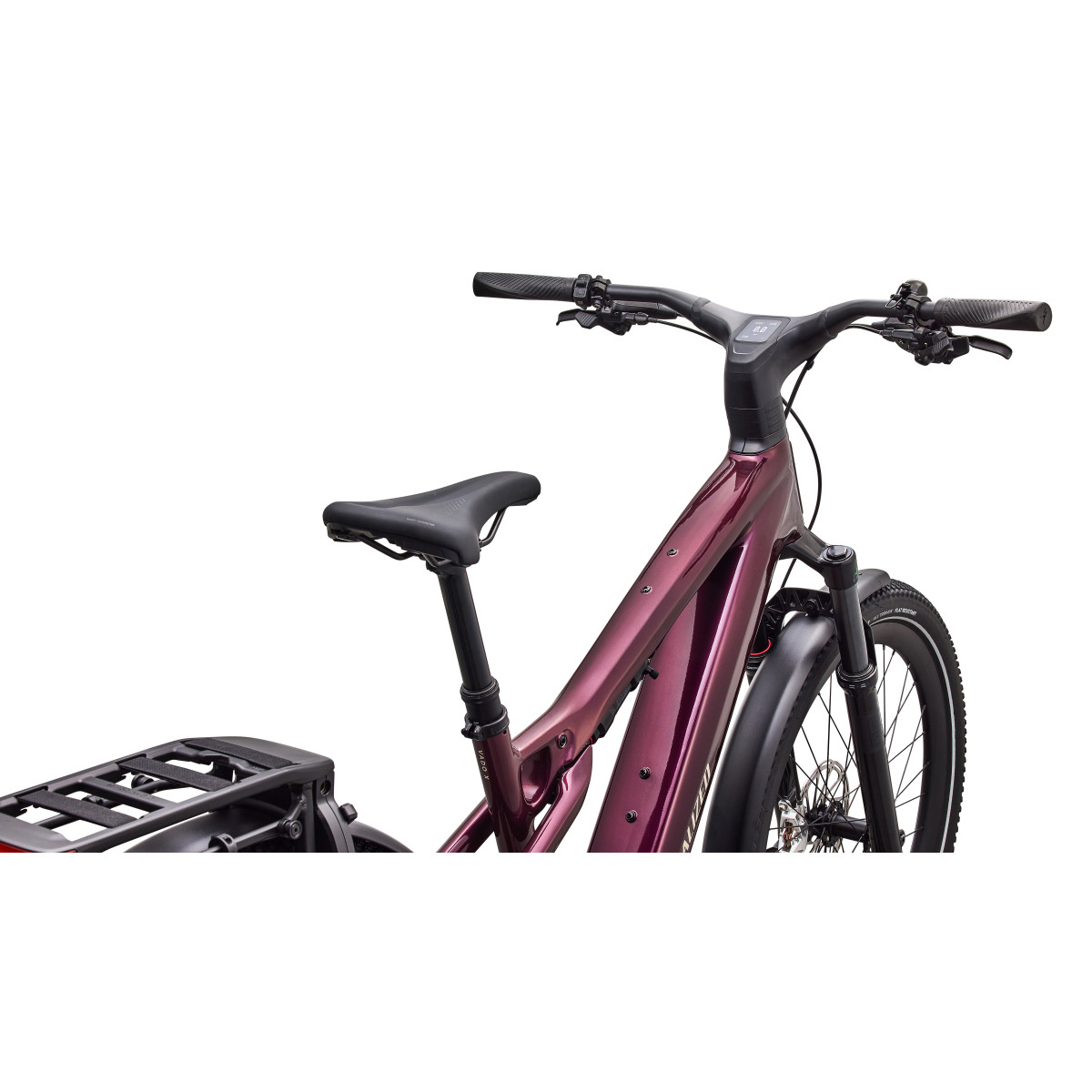 Specialized Turbo Vado 3 X 5.0 elektrovelosipēds | Gloss Bordeaux Metallic - Sandstone Metallic