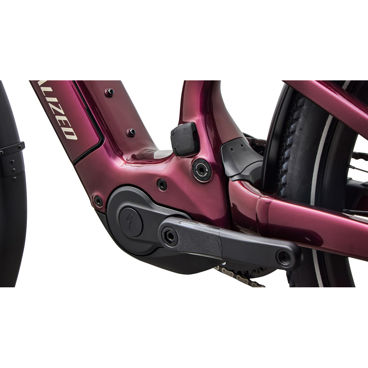 Specialized Turbo Vado 3 X 5.0 elektrovelosipēds | Gloss Bordeaux Metallic - Sandstone Metallic