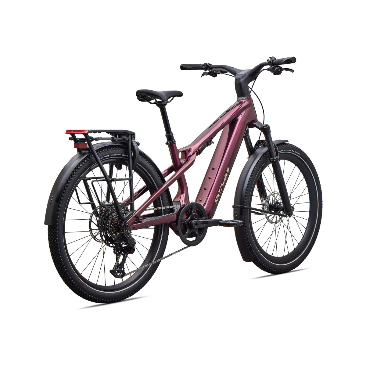 Specialized Turbo Vado 3 X 5.0 elektrovelosipēds | Gloss Bordeaux Metallic - Sandstone Metallic