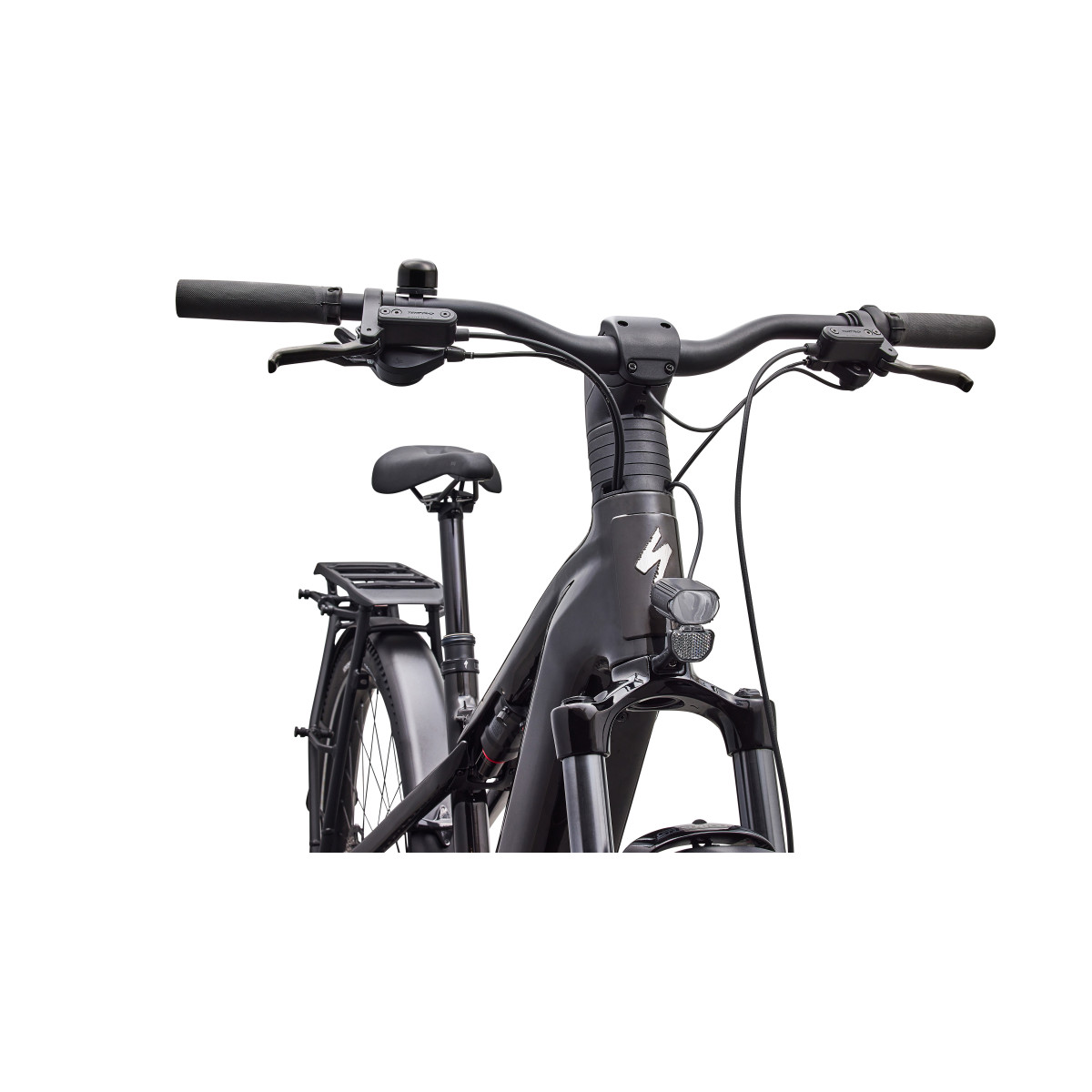Specialized Turbo Vado 3 X 4.0 elektrovelosipēds | Gloss Obsidian - Satin Silver Dust Frost