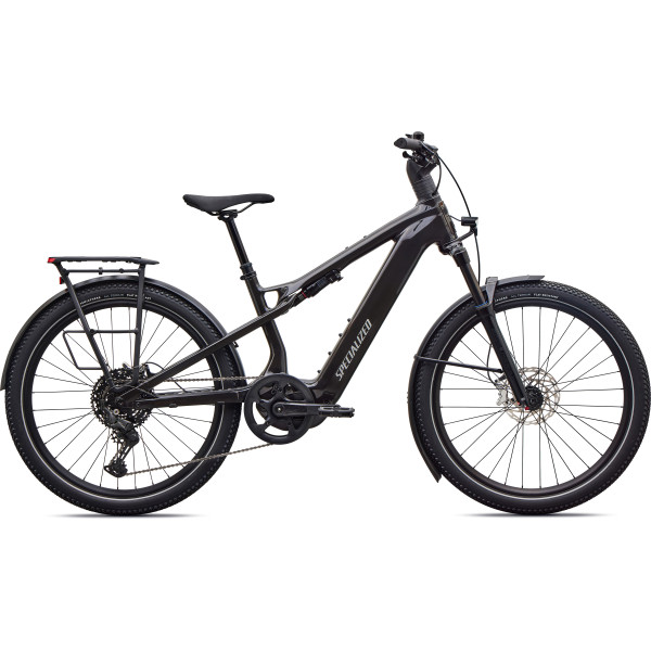 Specialized Turbo Vado 3 X 4.0 elektrovelosipēds | Gloss Obsidian - Satin Silver Dust Frost