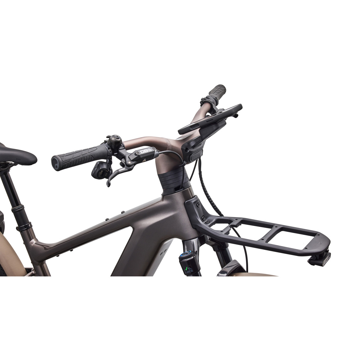 Specialized Turbo Vado 3 6.0 elektrovelosipēds | Gloss Warm Smoke Metallic - Satin Brushed Chrome