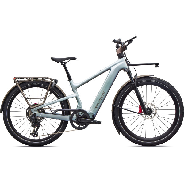 Specialized Turbo Vado 3 6.0 elektrovelosipēds | Gloss Agave Grey - Black Pearl