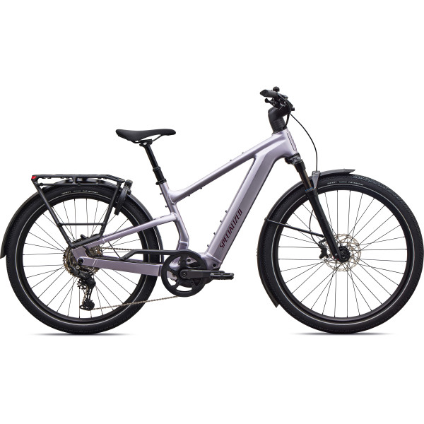Specialized Turbo Vado 3 5.0 elektrovelosipēds | Gloss Amethyst Frost Metallic - Bordeaux Metallic