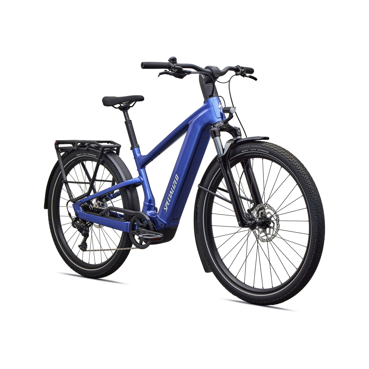 Specialized Turbo Vado 3 4.0 elektrovelosipēds | Gloss Pacific Blue - Dune White