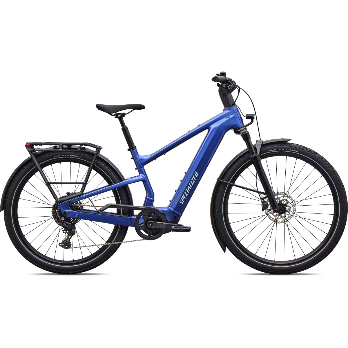 Specialized Turbo Vado 3 4.0 elektrovelosipēds | Gloss Pacific Blue - Dune White