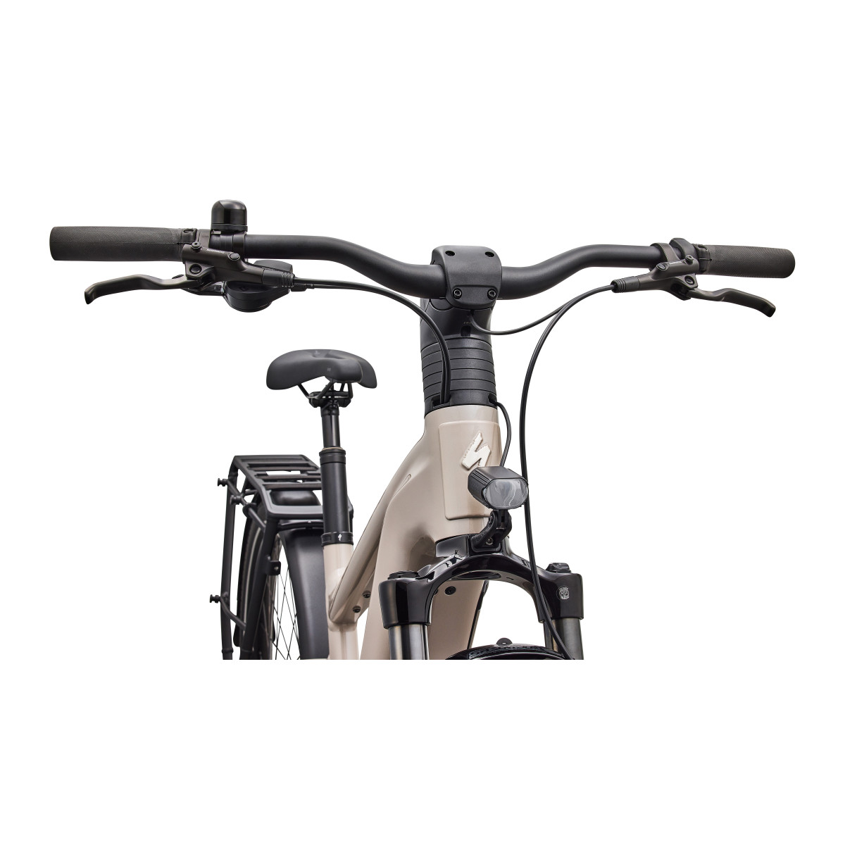 Specialized Turbo Vado 3 4.0 elektrovelosipēds | Gloss Sandstone Metallic - Warm Smoke Metallic