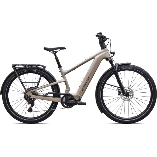 Specialized Turbo Vado 3 4.0 elektrovelosipēds | Gloss Sandstone Metallic - Warm Smoke Metallic